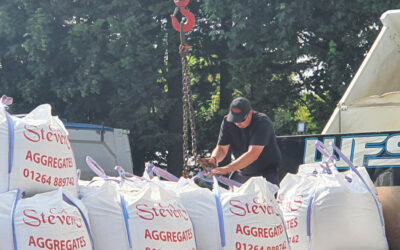 Collection of Bulk Aggregate Bags