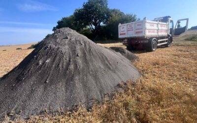 Fibrophos Delivery from C. A. Stevens Transport